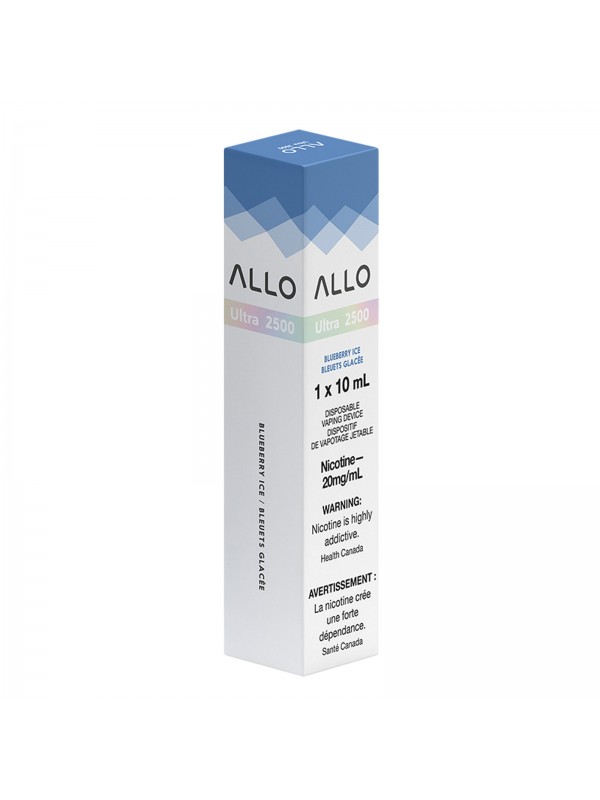 Blueberry Ice ALLO Ultra 2500 – Disposable Vape