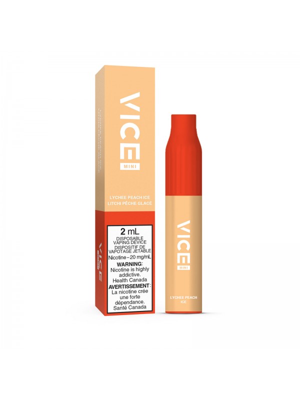 Lychee Peach Ice Vice Mini – Disposable Vape