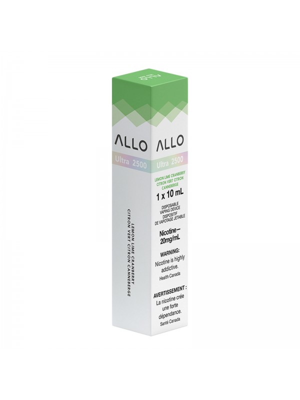 Lemon Lime Cranberry ALLO 2500 – Disposable Vape