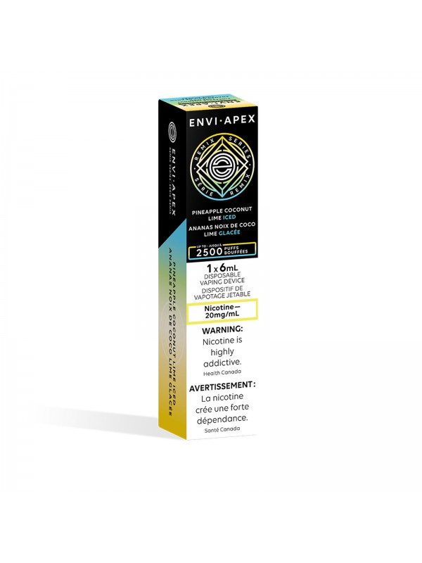 Pineapple Coconut Lime Iced ENVI Apex – Disposable Vape