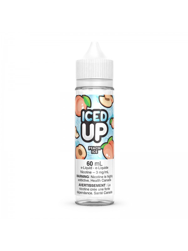 Peach Ice – Iced Up E-Liquid