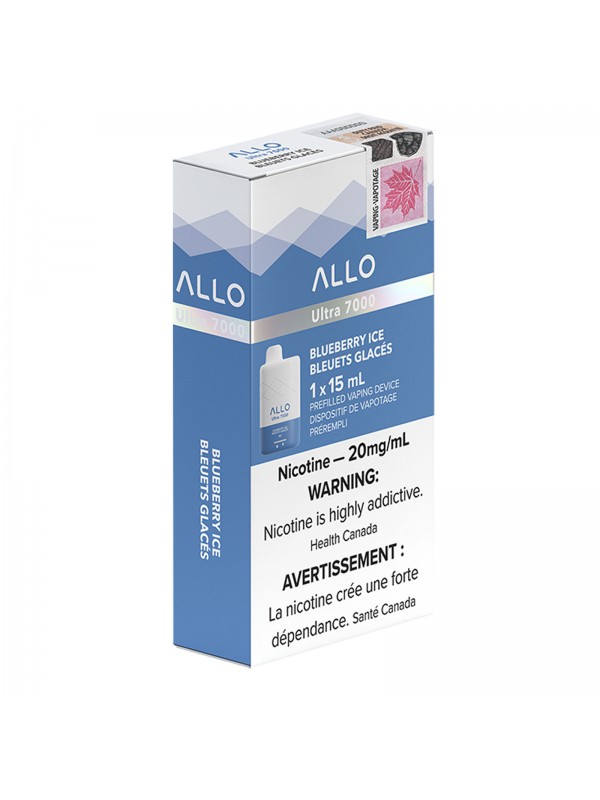 Blueberry Ice ALLO Ultra 7000 – Disposable Vape