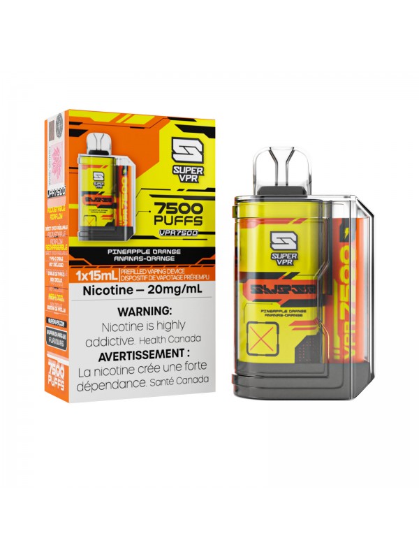 Pineapple Orange Super VPR 7500 – Disposable...