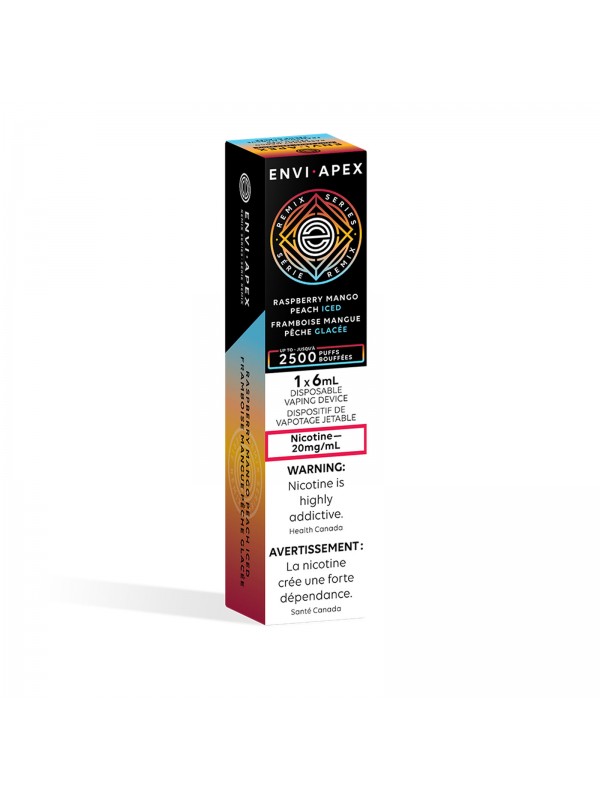 Raspberry Mango Peach Iced ENVI Apex – Disposable Vape