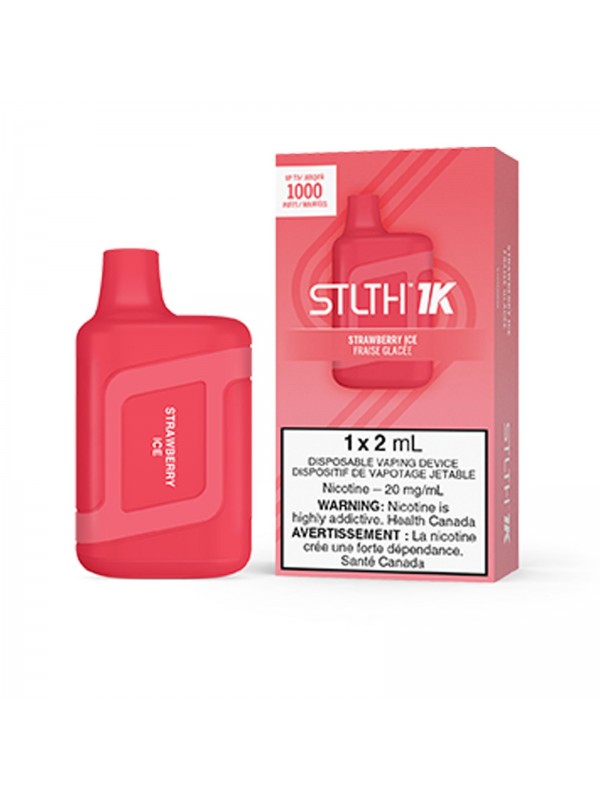 Strawberry Ice STLTH 1K – Disposable Vape