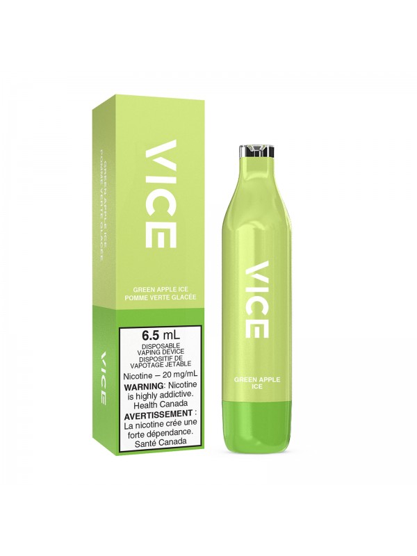 Green Apple Ice Vice 2500 – Disposable Vape