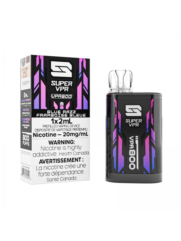 Blue Razz Super VPR 800 – Disposable Vape