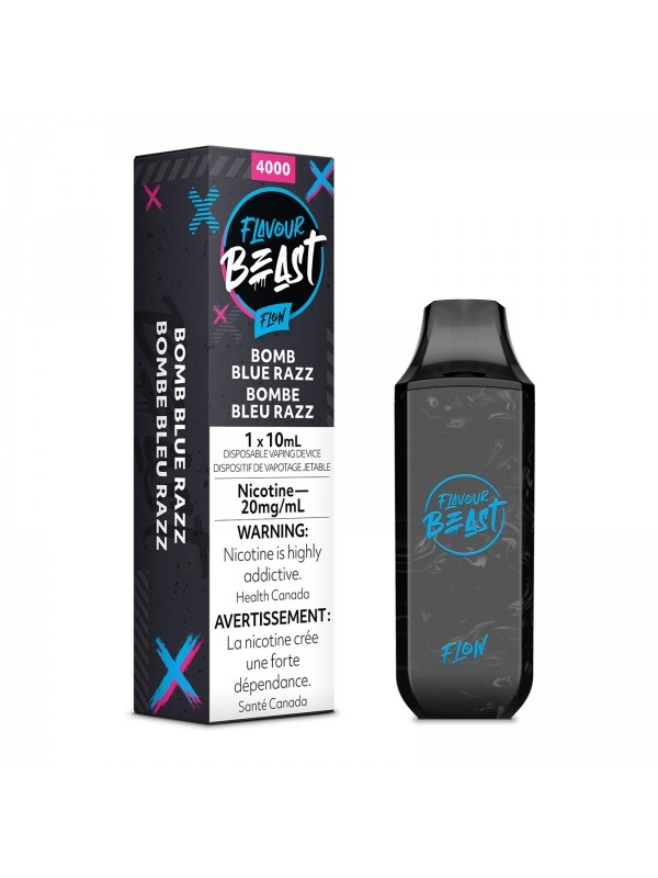 Bomb Blue Razz Flavour Beast Flow – Disposable Vape