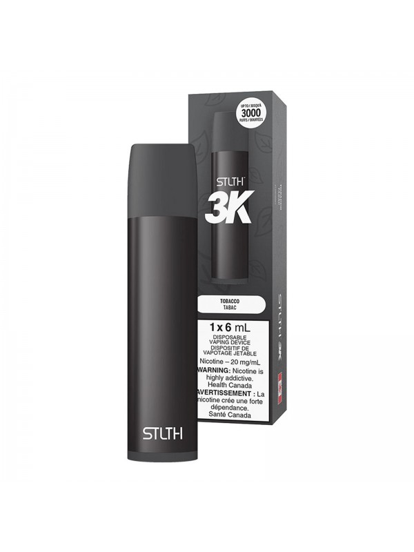 Tobacco STLTH 3K – Disposable Vape