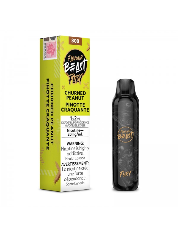 Churned Peanut Flavour Beast Fury – Disposable Vape