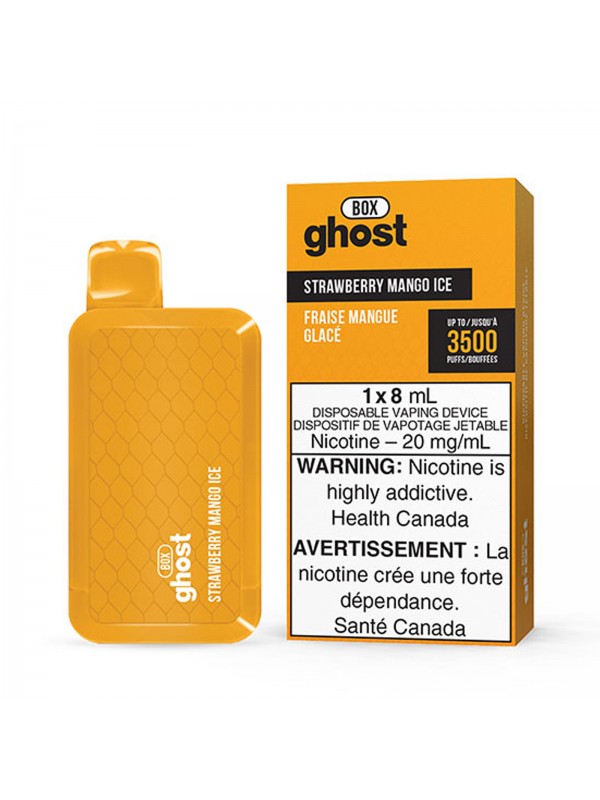 Strawberry Mango Ice Ghost Box – Disposable Vape