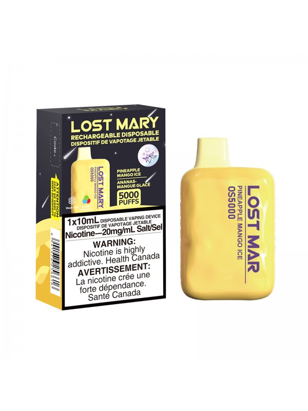 Pineapple Mango Ice Lost Mary OS5000 – Dispo...