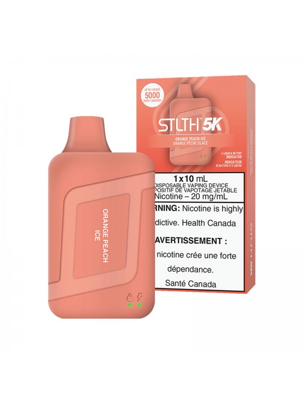 Orange Peach Ice STLTH 5K – Disposable Vape