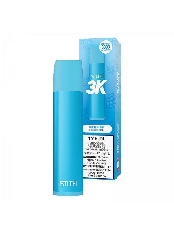 Blue Raspberry STLTH 3K – Disposable Vape