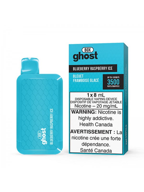 Blueberry Raspberry Ice Ghost Box – Disposable Vape