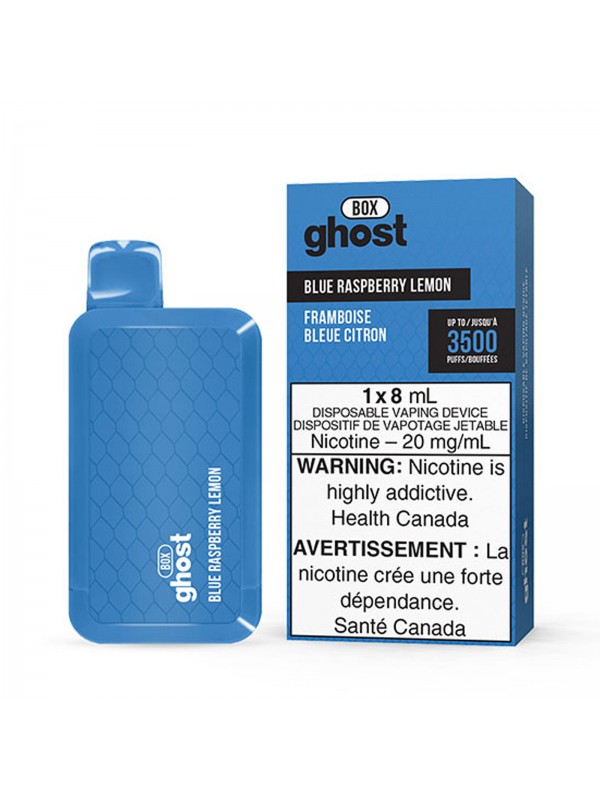 Blue Raspberry Lemon Ghost Box – Disposable Vape