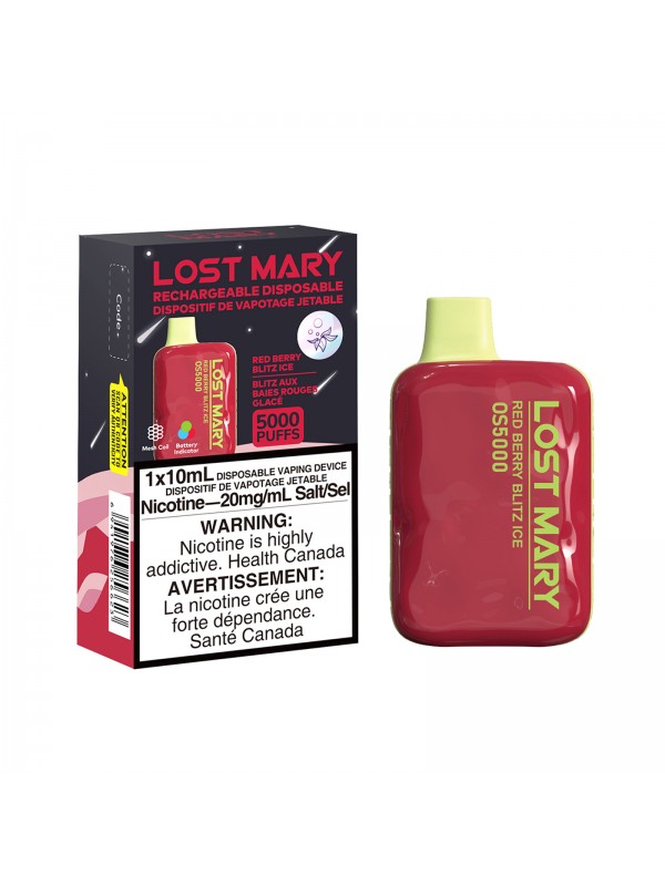 Red Berry Blitz Ice Lost Mary OS5000 – Dispo...