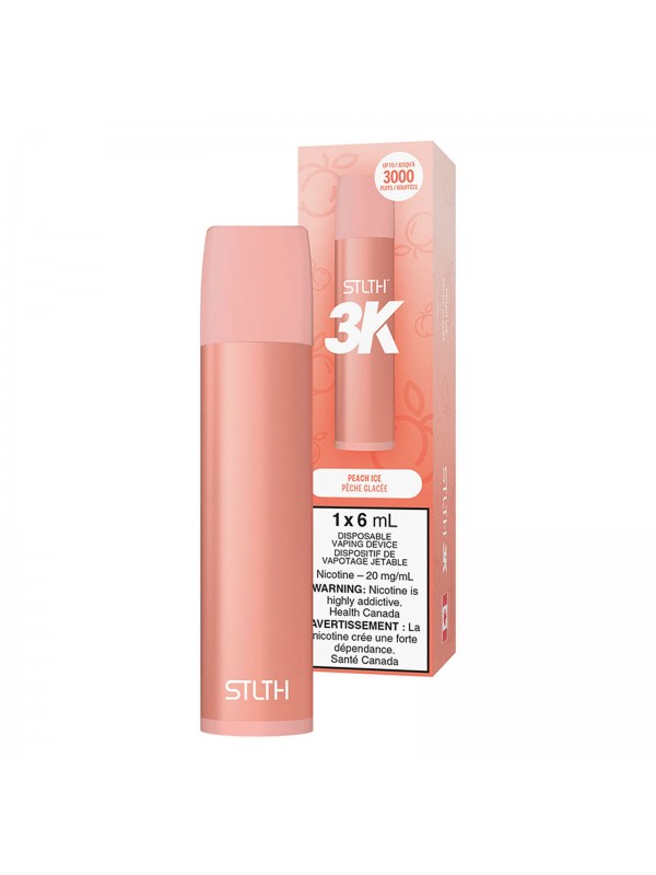 Peach Ice STLTH 3K – Disposable Vape